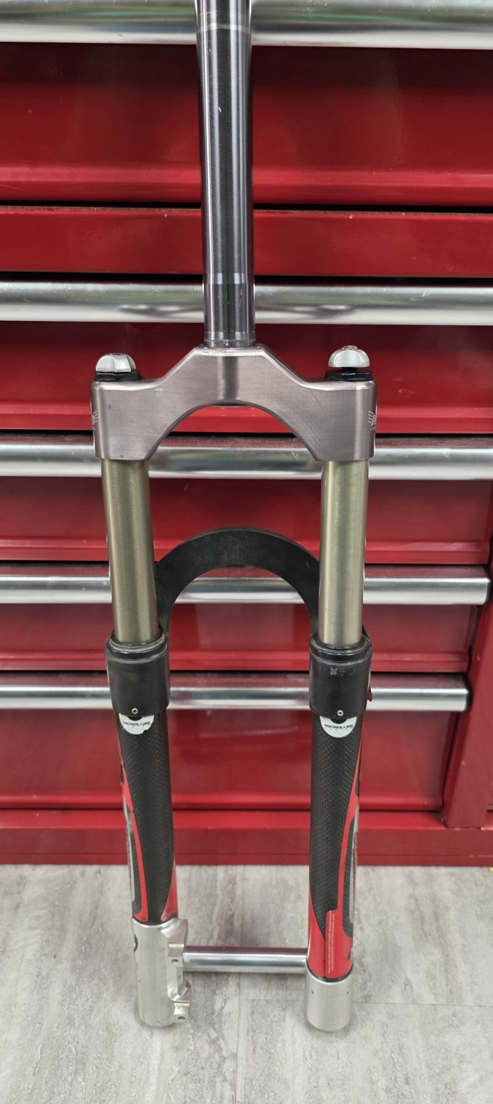 Manitou Supernova Fork 4X Slalom DH Rare Vintage 26″ 20x110mm Axle