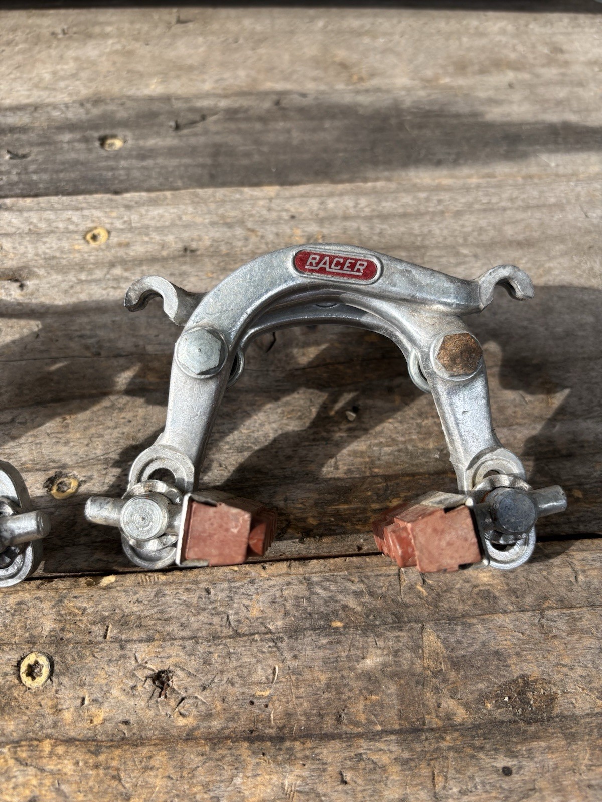 Vintage Mafac-Style Racer Center Pull Front And Rear Brake Calipers- Road Bike
