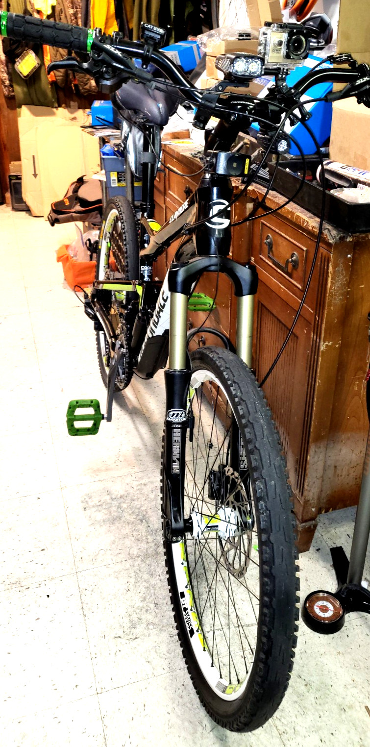 Manitou Fork 1.5 steer tube 26″ fork SHERMAN Boost 20 free shipping