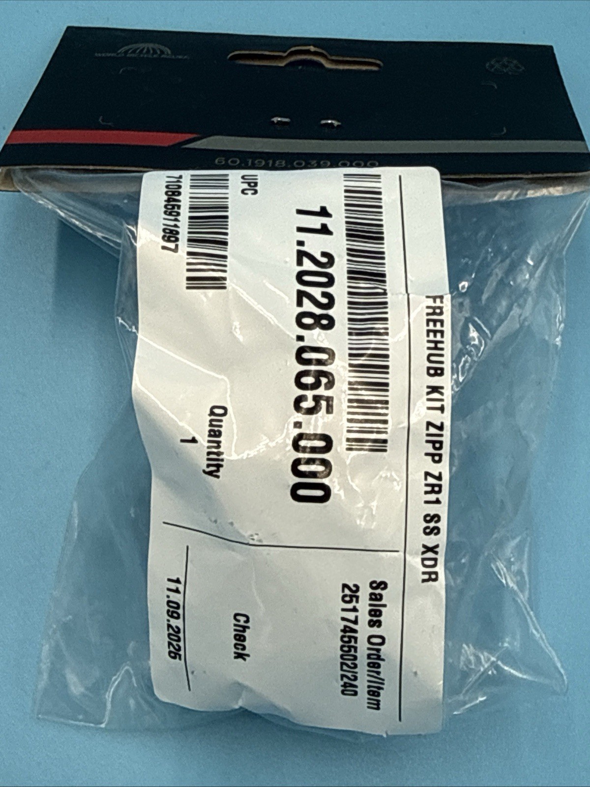 Zipp ZR1 Freehub Body XD-R 12-Speed Compatible Replacement NEW IN BAG