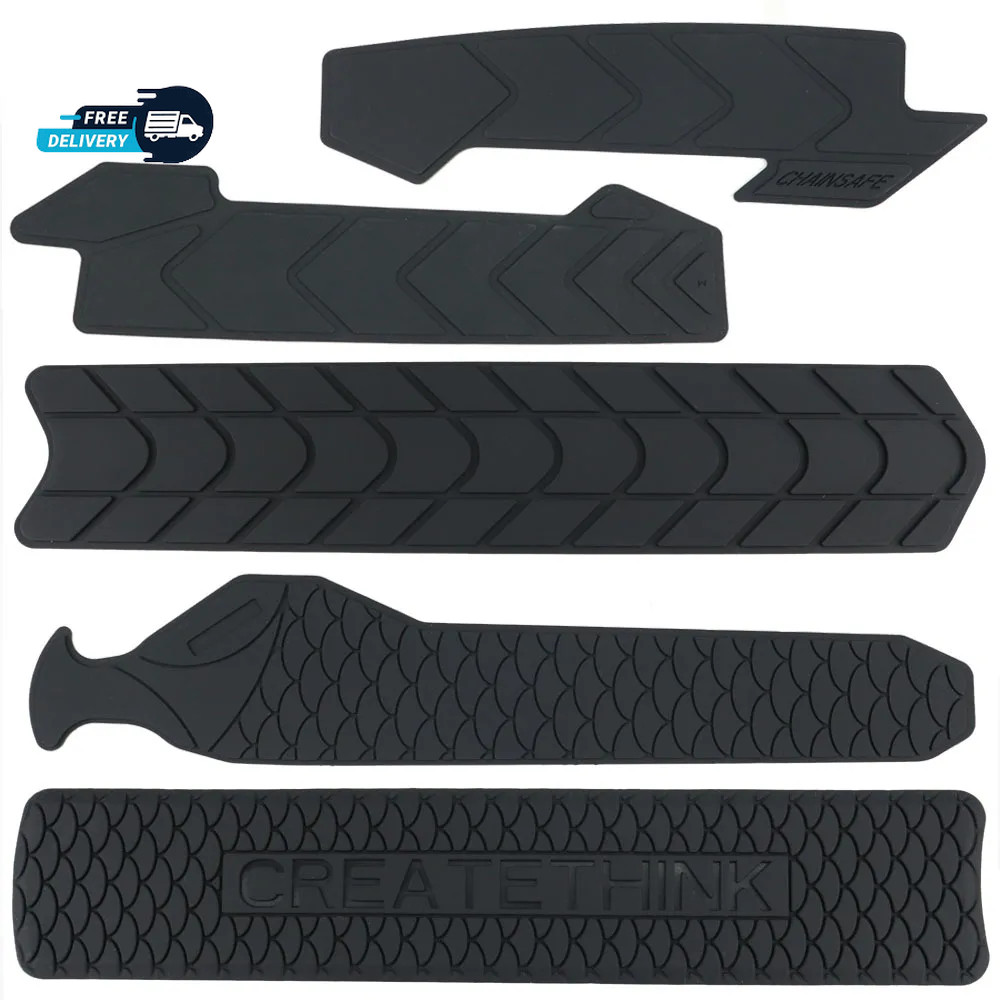 MTB / Road Bike Silicone Chain Protector Frame Guard Self-Adhesive