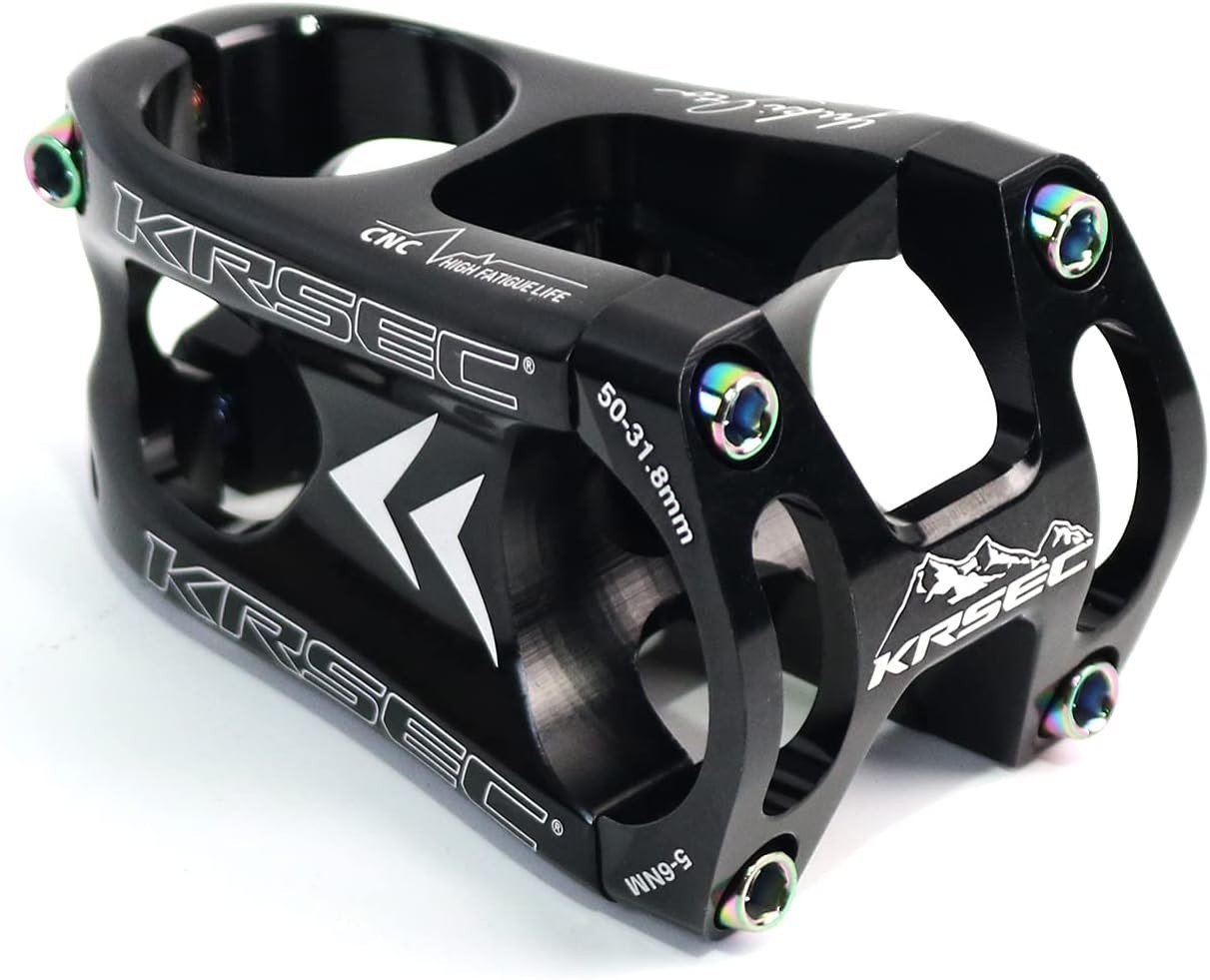 Mountain Bike Stem 31.8mm50mm Bicycle Short Handlebar Stem Handlebar Accessories