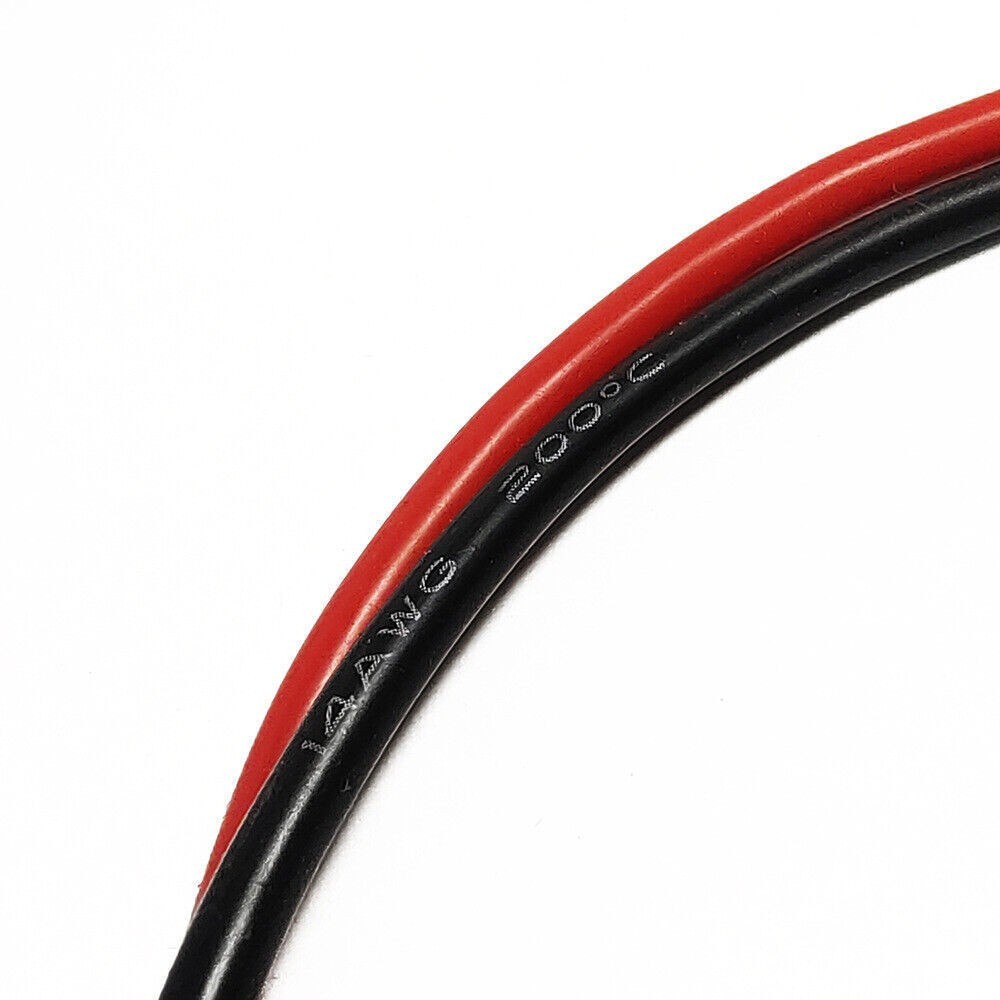 Ebike Battery Extension Cable XT60 Male 14AWG 1M 2M SUK
