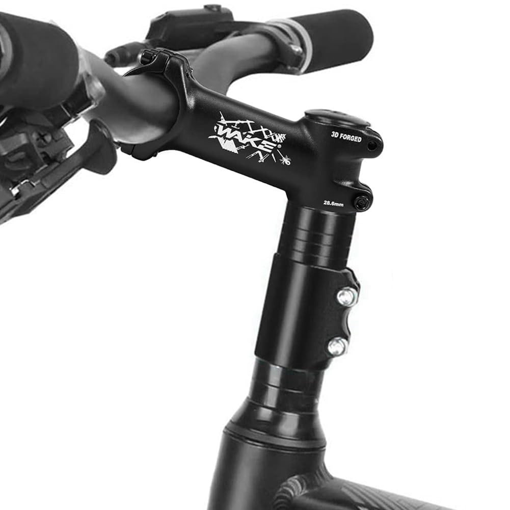 31.8 Stem 17 Degree x 90mm Handlebar Stem Riser Road Mountain Bike Part Black