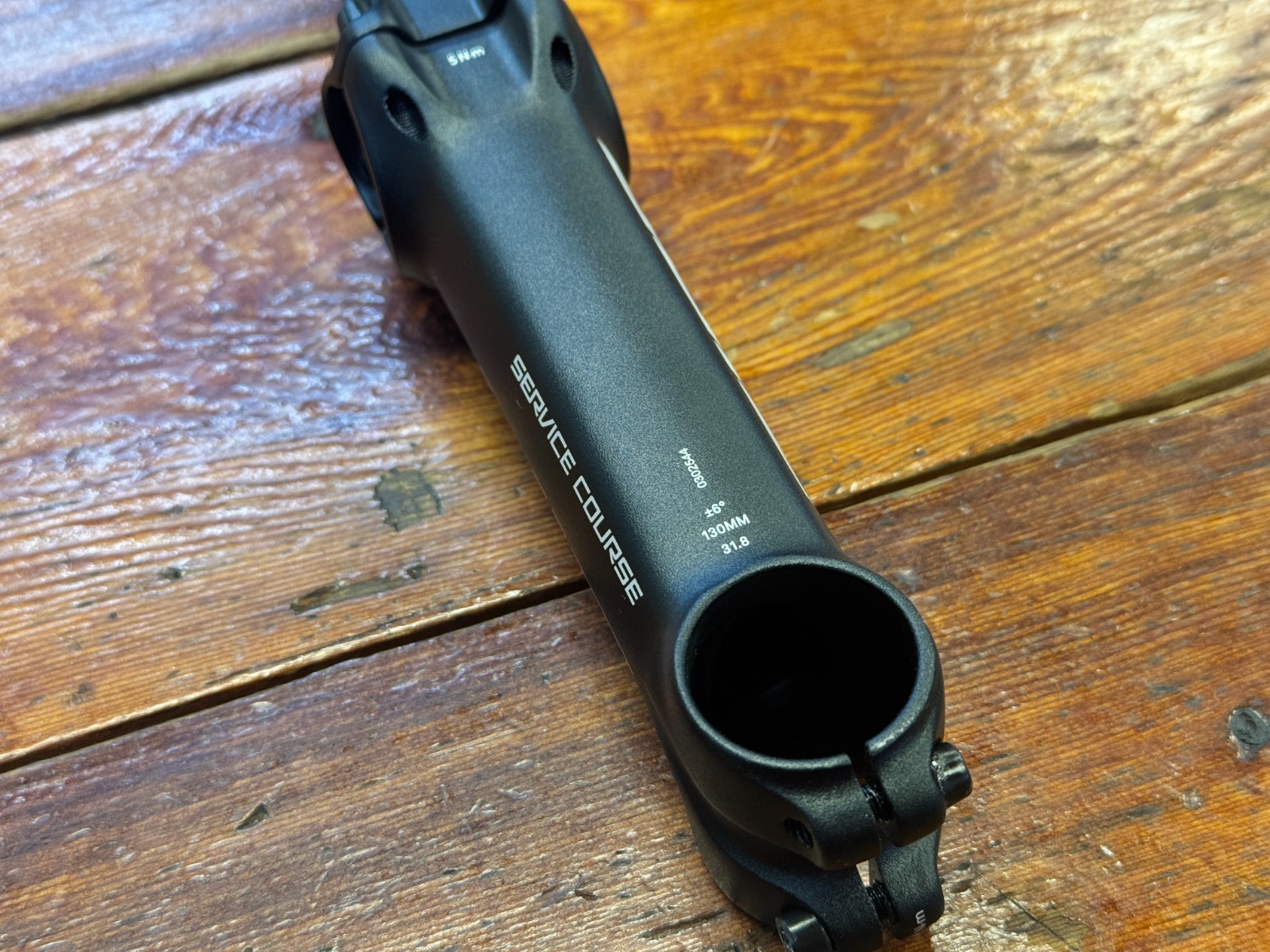 Zipp Service Course 130mm ±6° Stem w/ QuickView Computer Mount