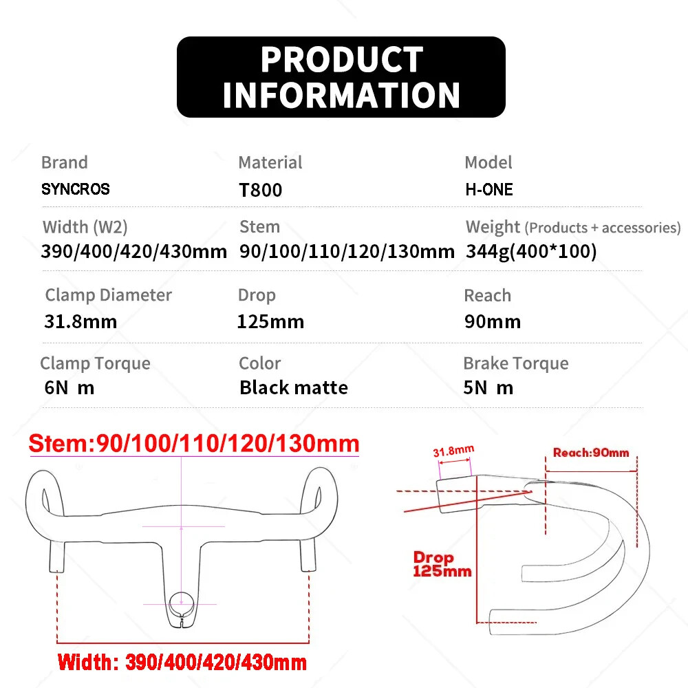 Carbon Aero Road Integrated Handlebar Screw 31.8mm Diameter and 28.6mm Converter