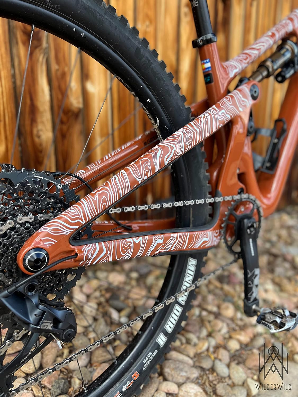 Bike Frame Protection Tape- High Impact Clear Vinyl Wrap Includes Tool (4”X72) B