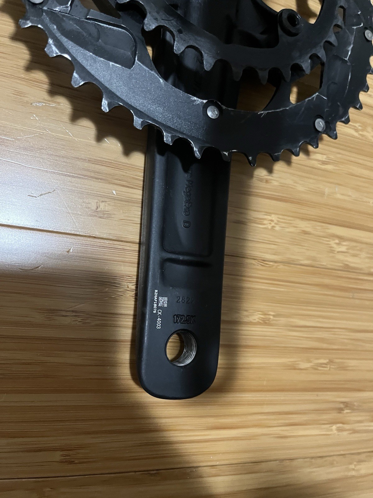 FSA Omega Crankset 172.5 48/32 MegaExo 10/11-Speed 120/90BCD Black
