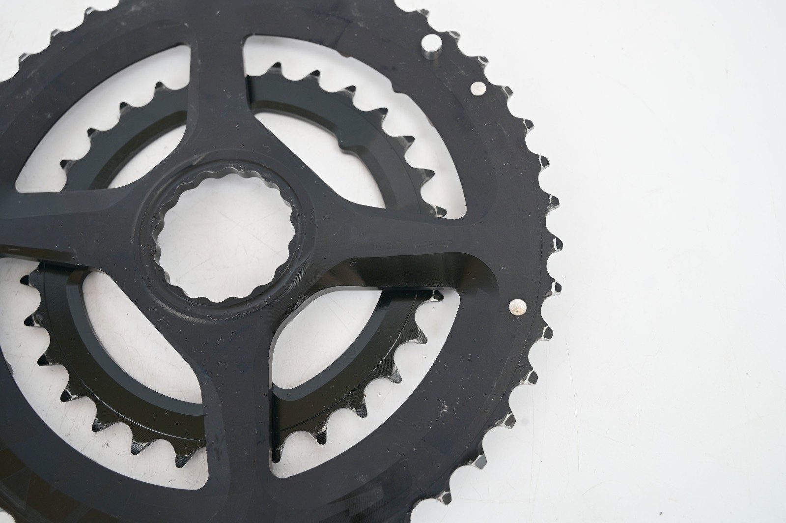 Easton EA90 2x Double Chainring Set 46/30t 11 Speed Black Road Gravel Bike CINCH