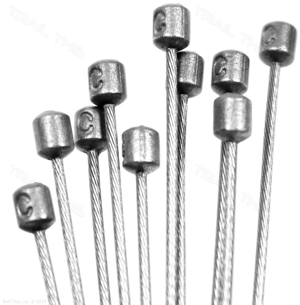 10 x Jagwire Slick Stainless Shift Derailleur Cables 2300mm for Campagnolo Campy