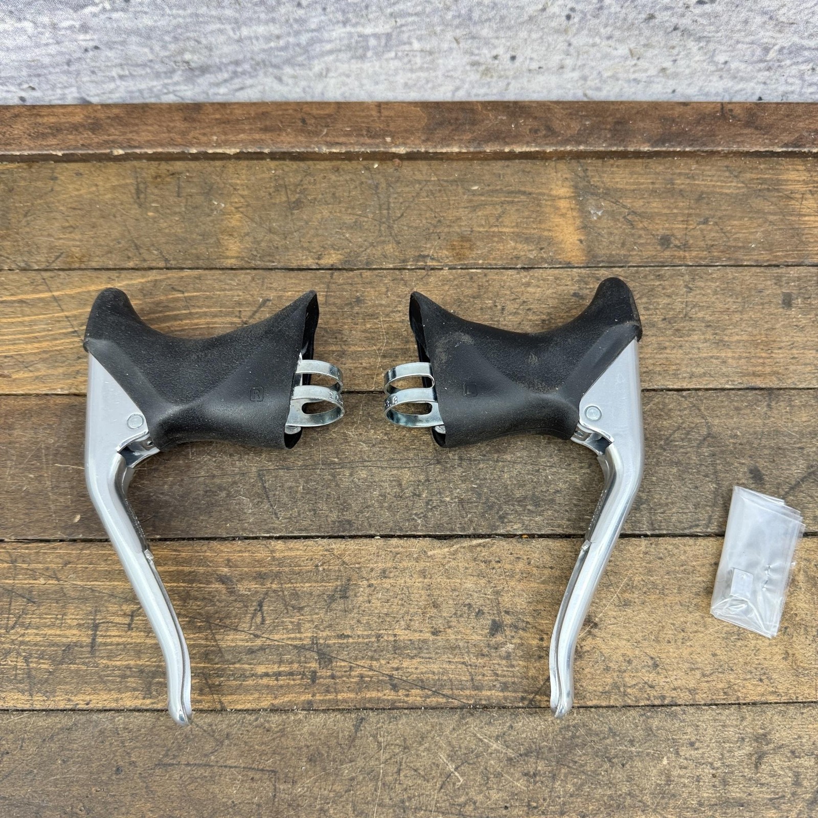 Vintage Dia-Compe TANDEM Brake Levers DUAL NOS Non Aero 4-Finger 23.8mm Drop Bar