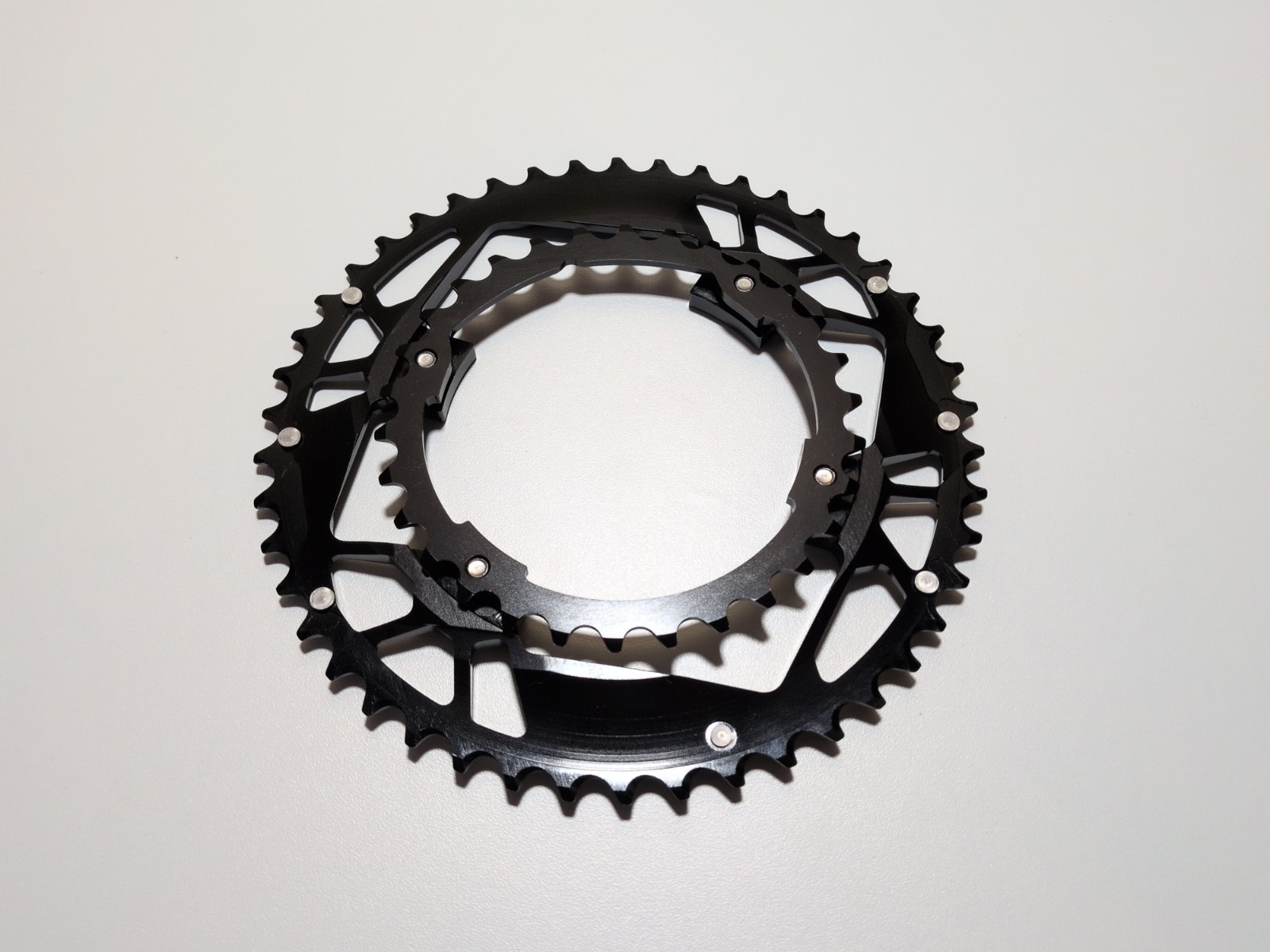 BikinGreen CNC Chainring 46/30T for Shimano 4 Bolt 110BCD