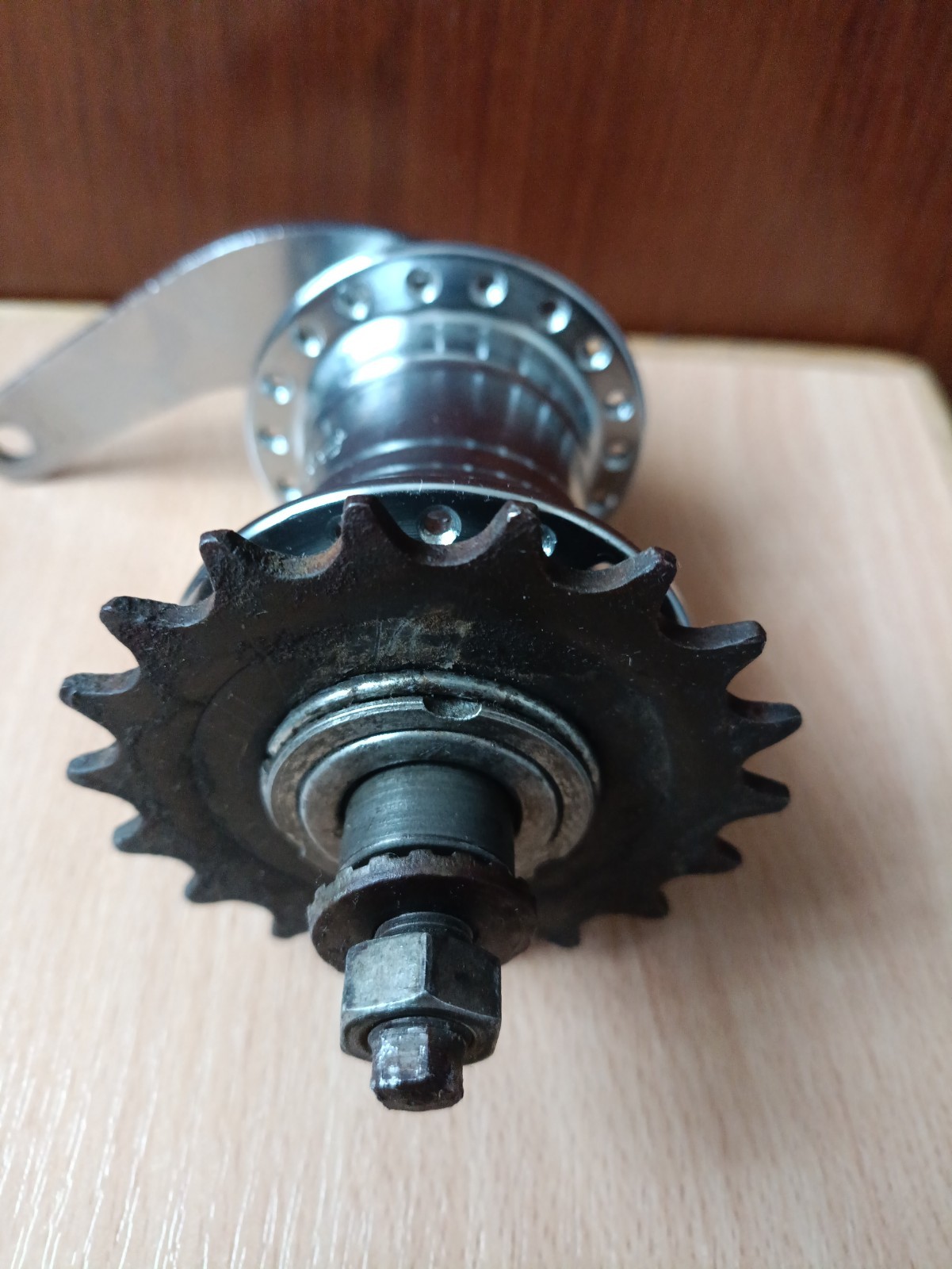 Vintage TORPEDO SINGLE SPEED COASTER BRAKE REAR HUB 36 H, 18T Favorit CzechRepub