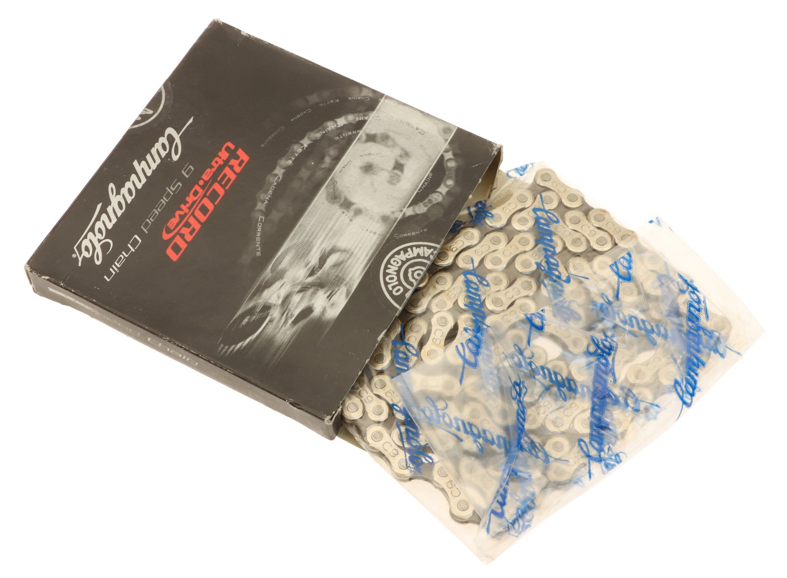 Campagnolo Record Ultra Drive 9 Speed Chain CN99-RE09 C9 114L 1999 NEW NOS