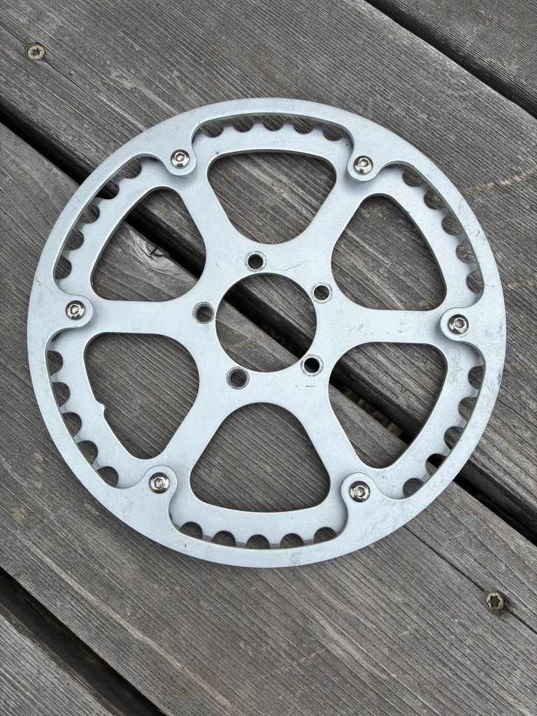 FSA Steel Chainring + Chainguard for TA Stronglight VO Cranks | 50.4 BCD / 42T