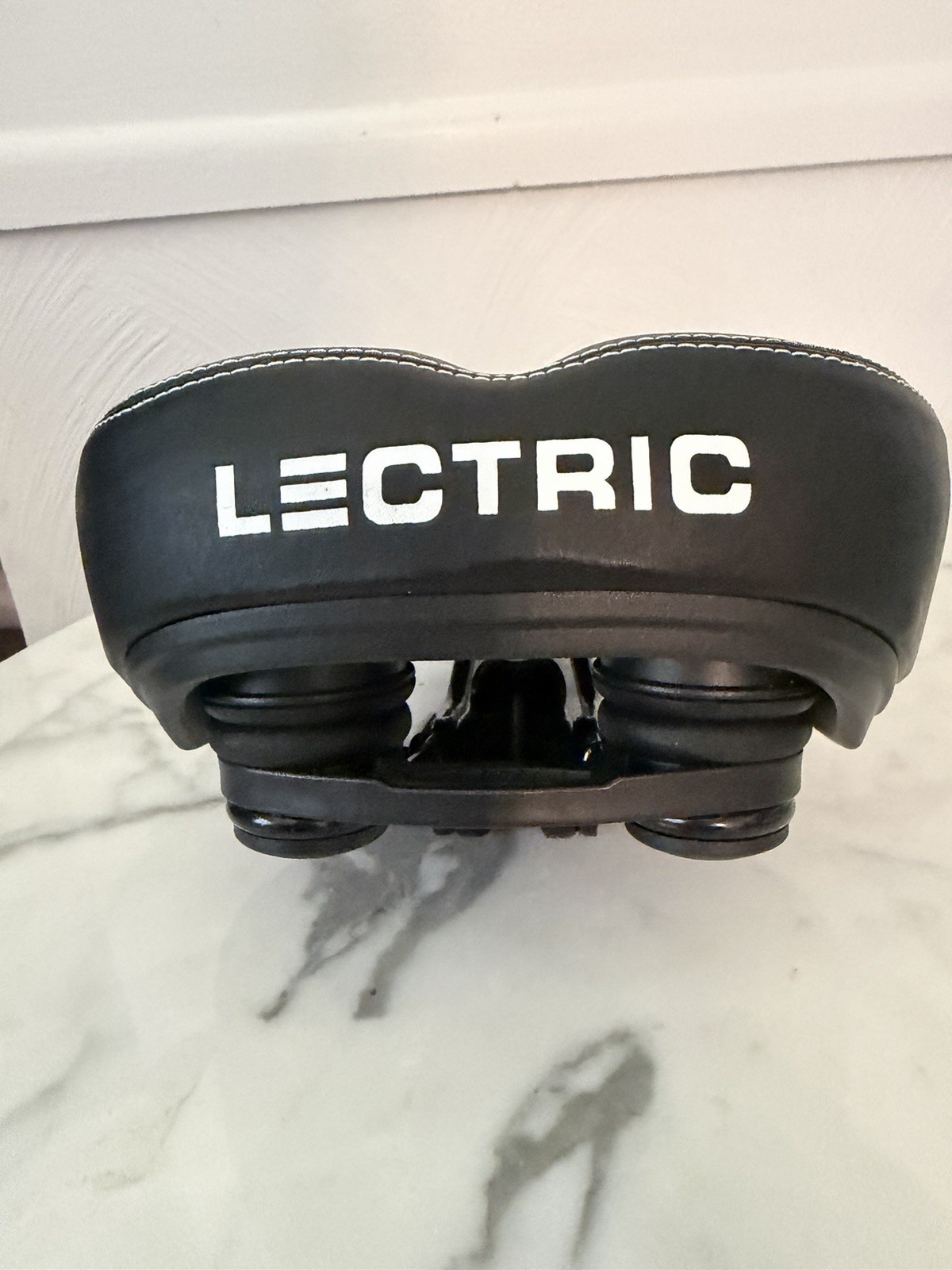Lectric eBike Comfort Saddle Wide Seat Spring Suspension Cushioned