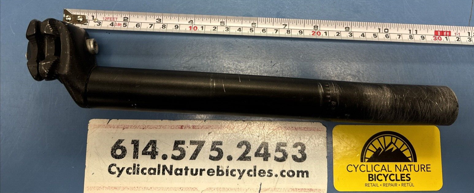 NL Aluminum 30.8mm x 300mm Seatpost Black