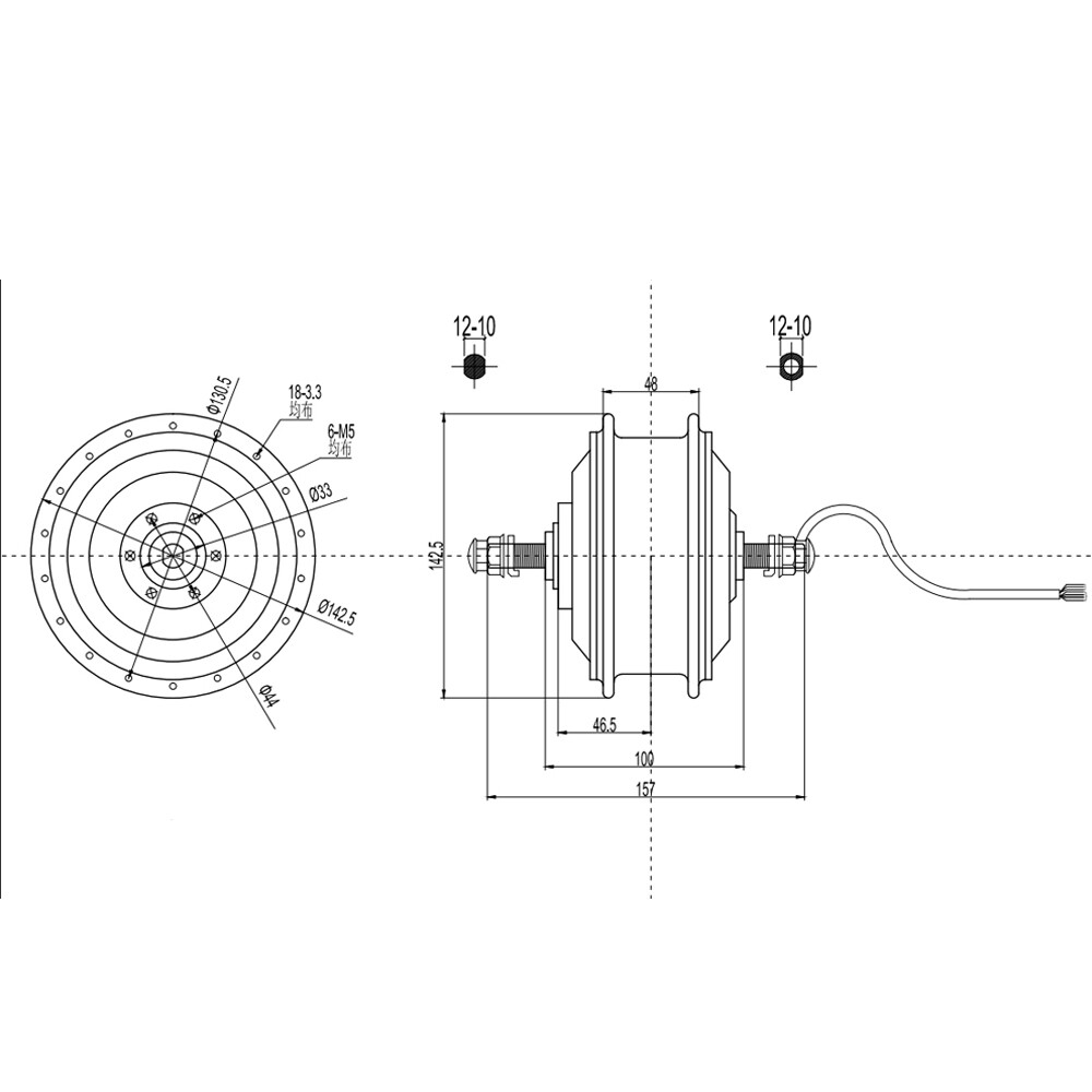 Electric Bike Front Wheel Kit,20 Inch Front Wheel Ebike Conversion Kit 36V