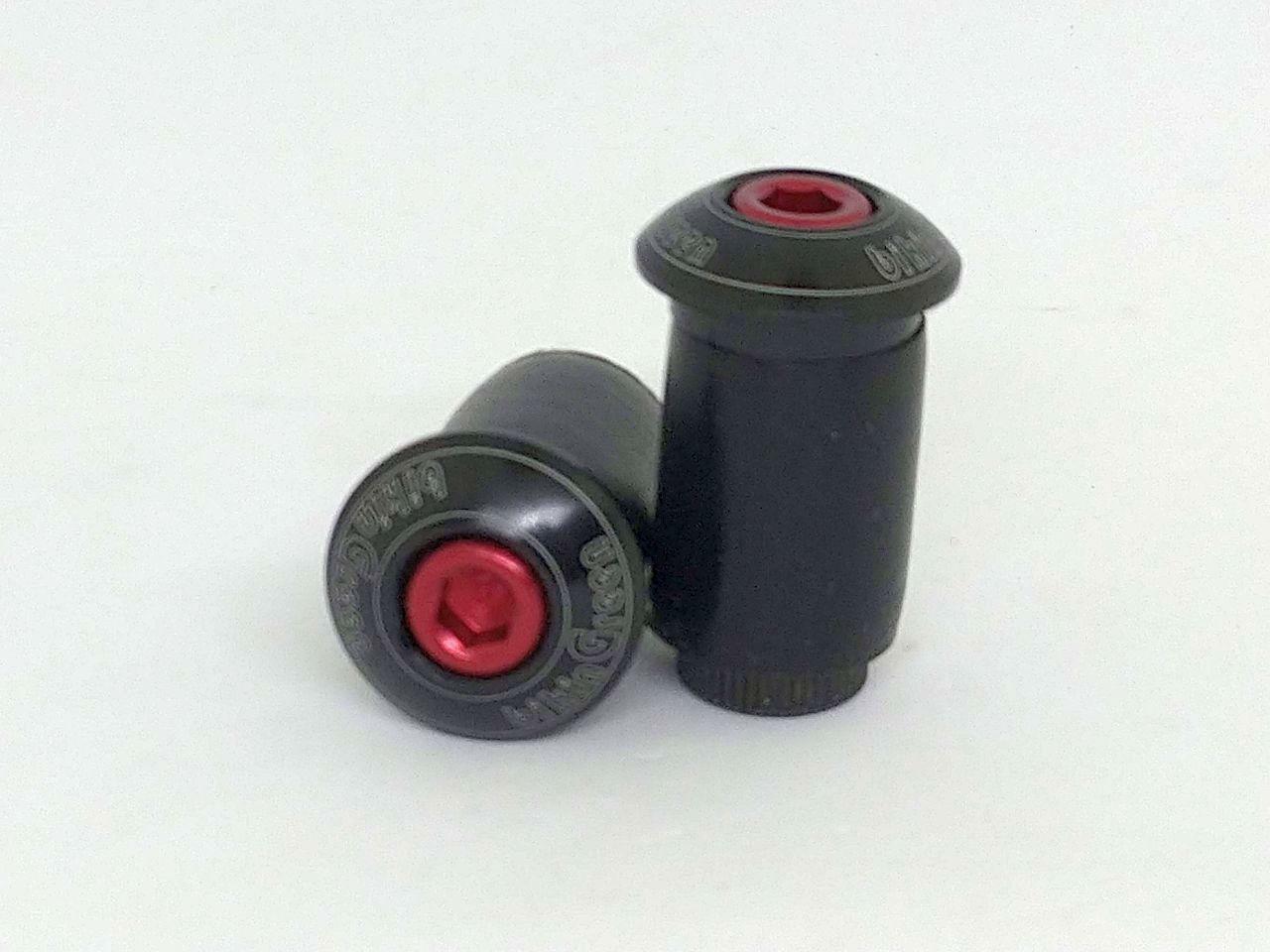 bikinGreen Machined Bar end cap / Handlebar plug «Black» Road BIKE