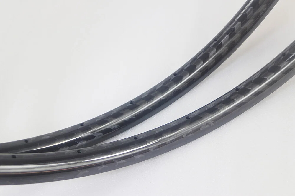 XC Race Gravel Mountain Bike 29er Asymmetrical Rims 12K Matt Glossy 28*25mm 2pcs