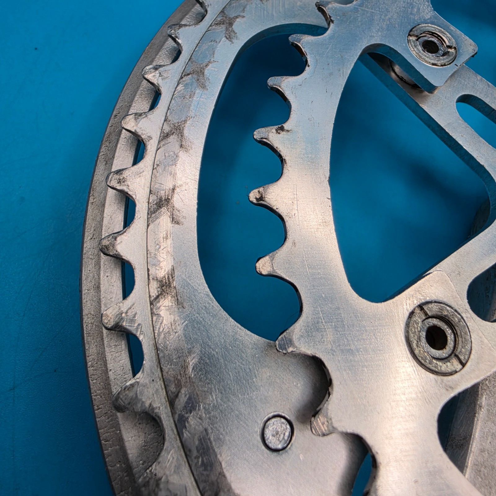 Sugino Super Maxy Square Taper Crankset 170mm 52/39t 110 BCD f22