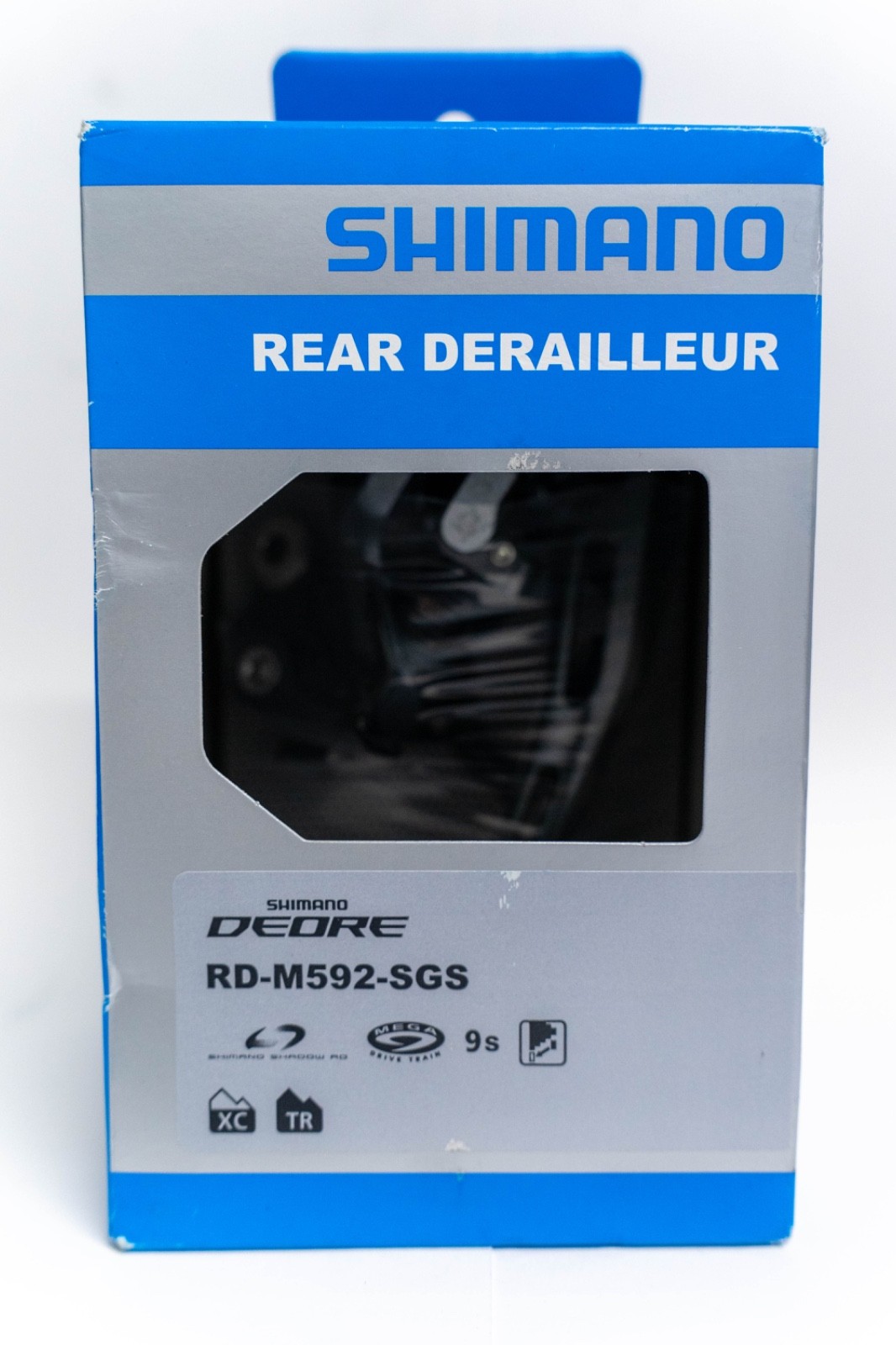 Shimano Deore RD-M592-SGS 9-Speed Long Cage Rear Derailleur Road Gravel Mountain