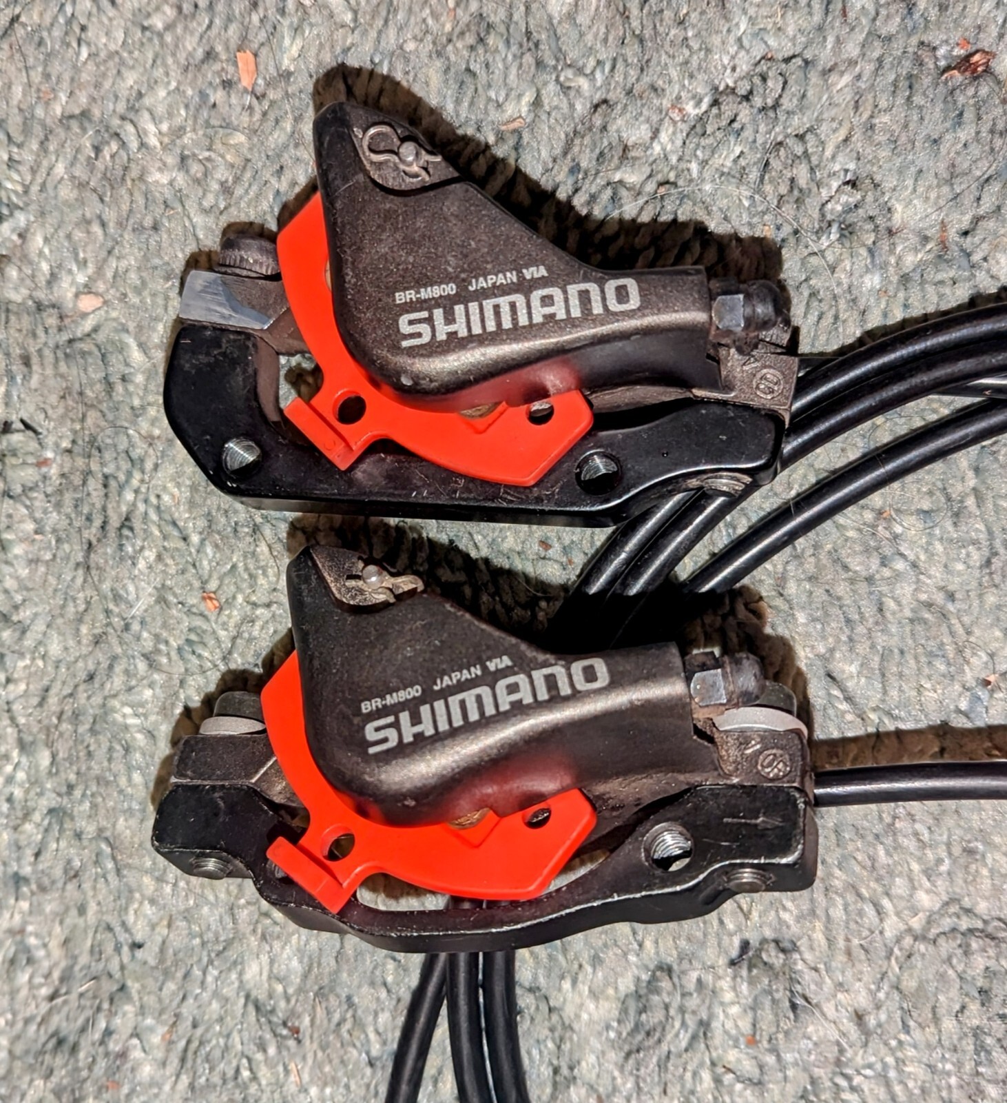 VINTAGE SHIMANO SAINT M800 HYDRAULIC DISC BRAKES – NEW TAKE-OFFS