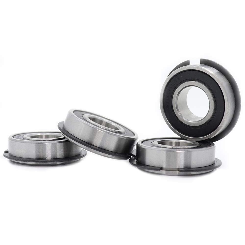 4 Pack 99502-HNR，Go Kart Snap Ring Wheel Bearings, 5/8″ ID x 1-3/8″ OD x…