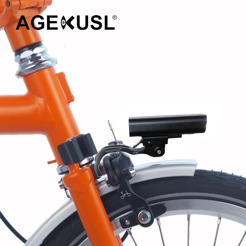 Aceoffix Bike Lamps Light Bracket Holder GoPro Cateye Mount For Brompton Bicycle