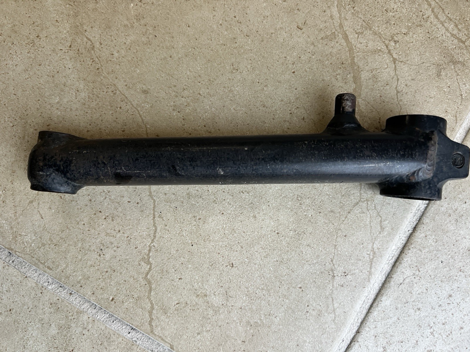Radio BMX Right Hand Crank Arm Drive Side Chromoly Steel 8 Spline Black