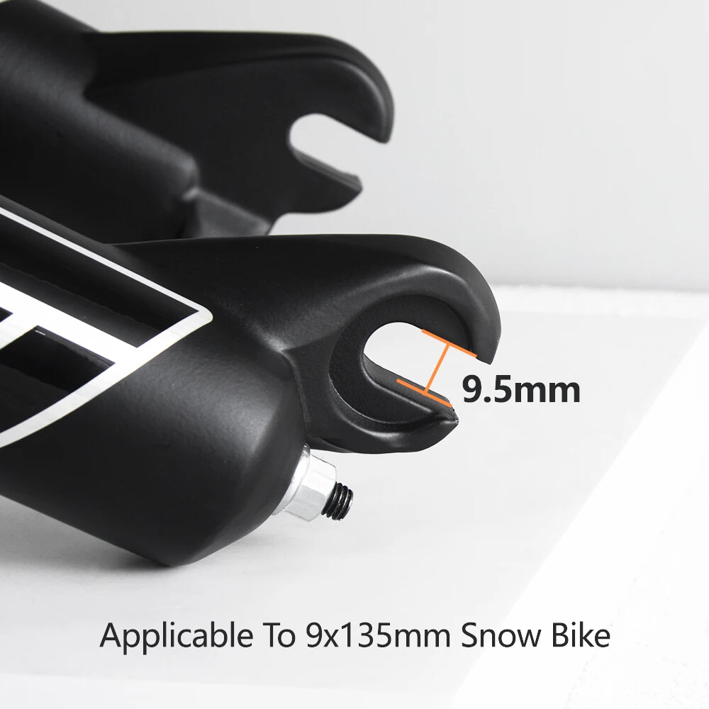 20/26inch 4.0 Fat Tire MTB Snow Bicycle Mechanical Supension Fork Travel 9x135mm