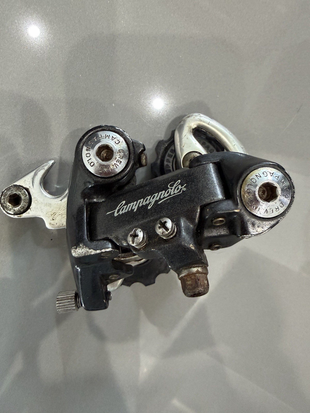 Vintage CAMPAGNOLO Super Record ROAD Derailleur Front And Rear