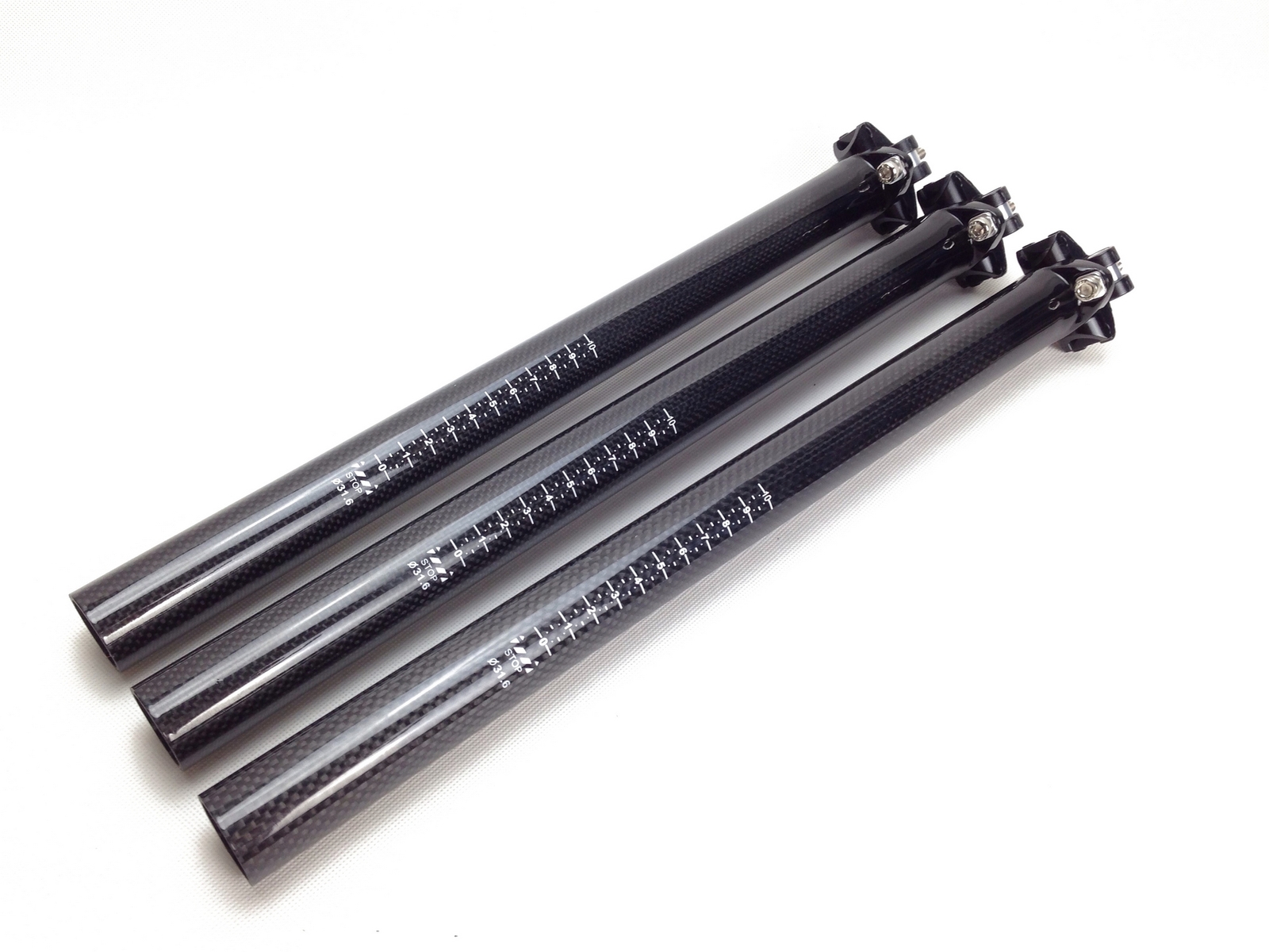 3K Carbon Bicycle Seatposts Mountain Road Bike Seat Post 25.4/27.2/30.8/31.6mm
