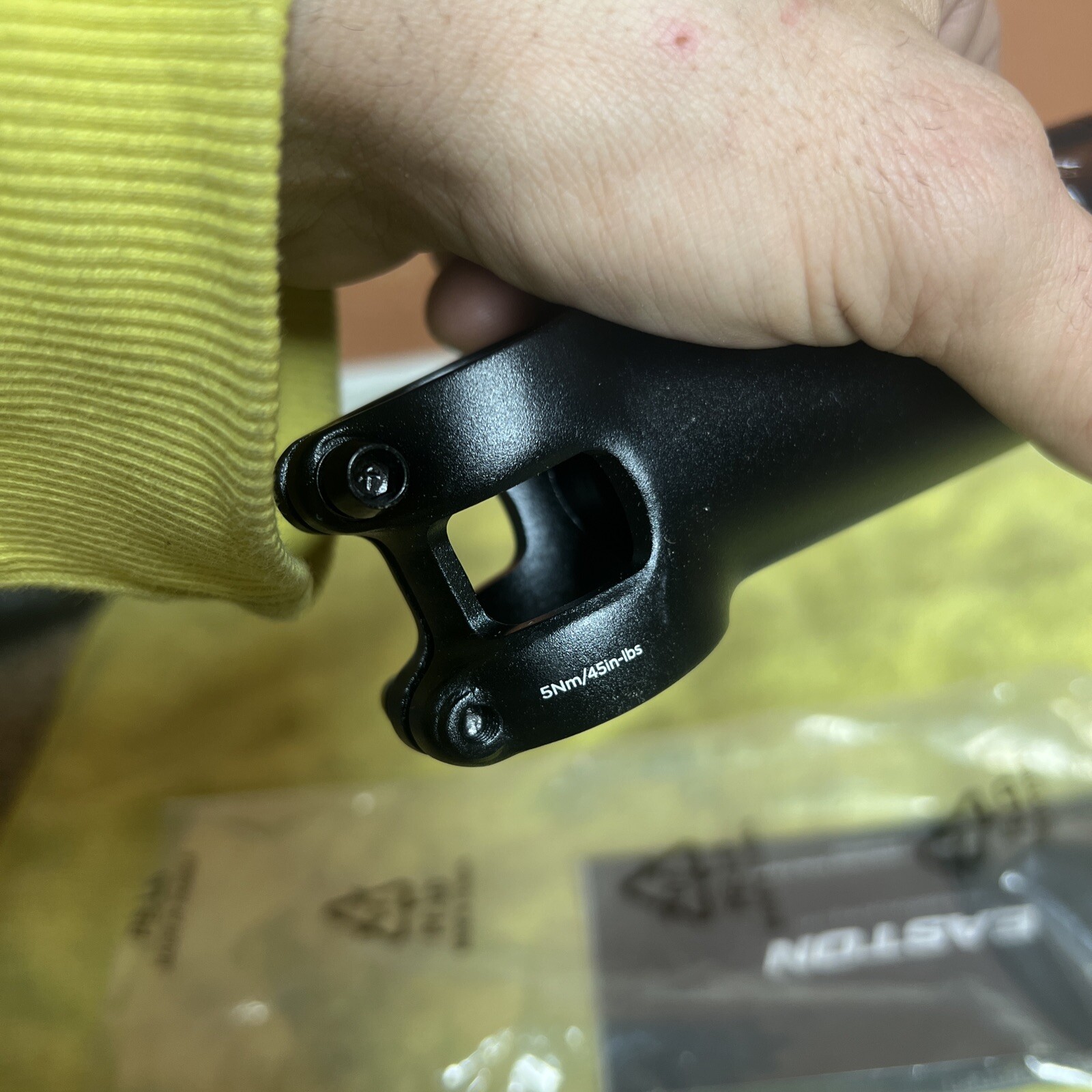 Brand New Easton EA90 Stem, (31.8) 7d x 120mm – Black Premium Bike Component