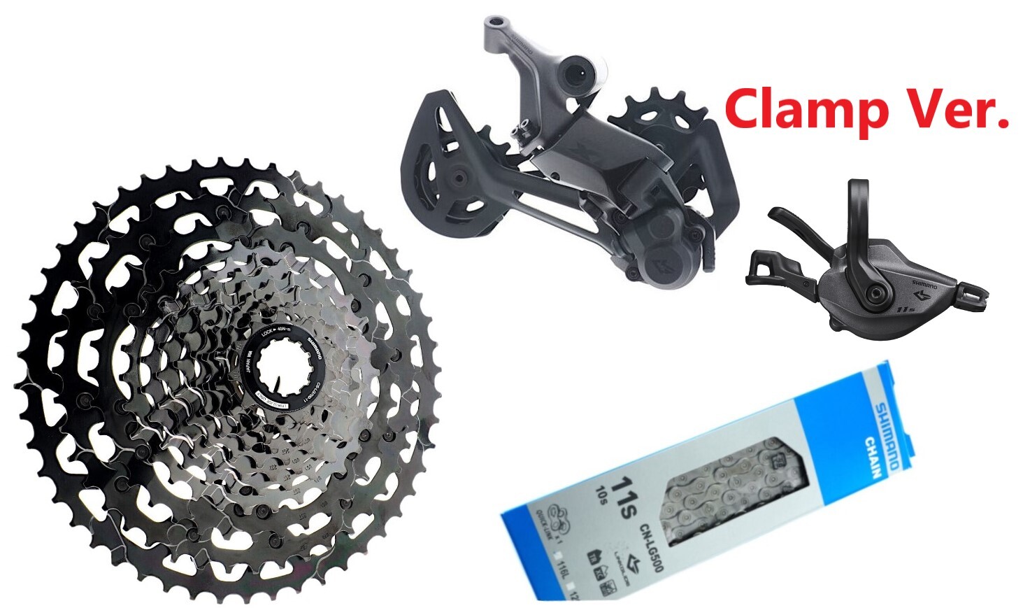 Shimano XT 1x11S LinkGlide SL/RD M8130 Shifter/RD/CN/CS-LG700 11-50T READ