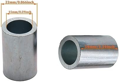 15mm PIT DIRT BIKE SDG & CLASSIC WHEEL AXLE SPACERS 50cc 110cc 125cc 140cc 34mm/