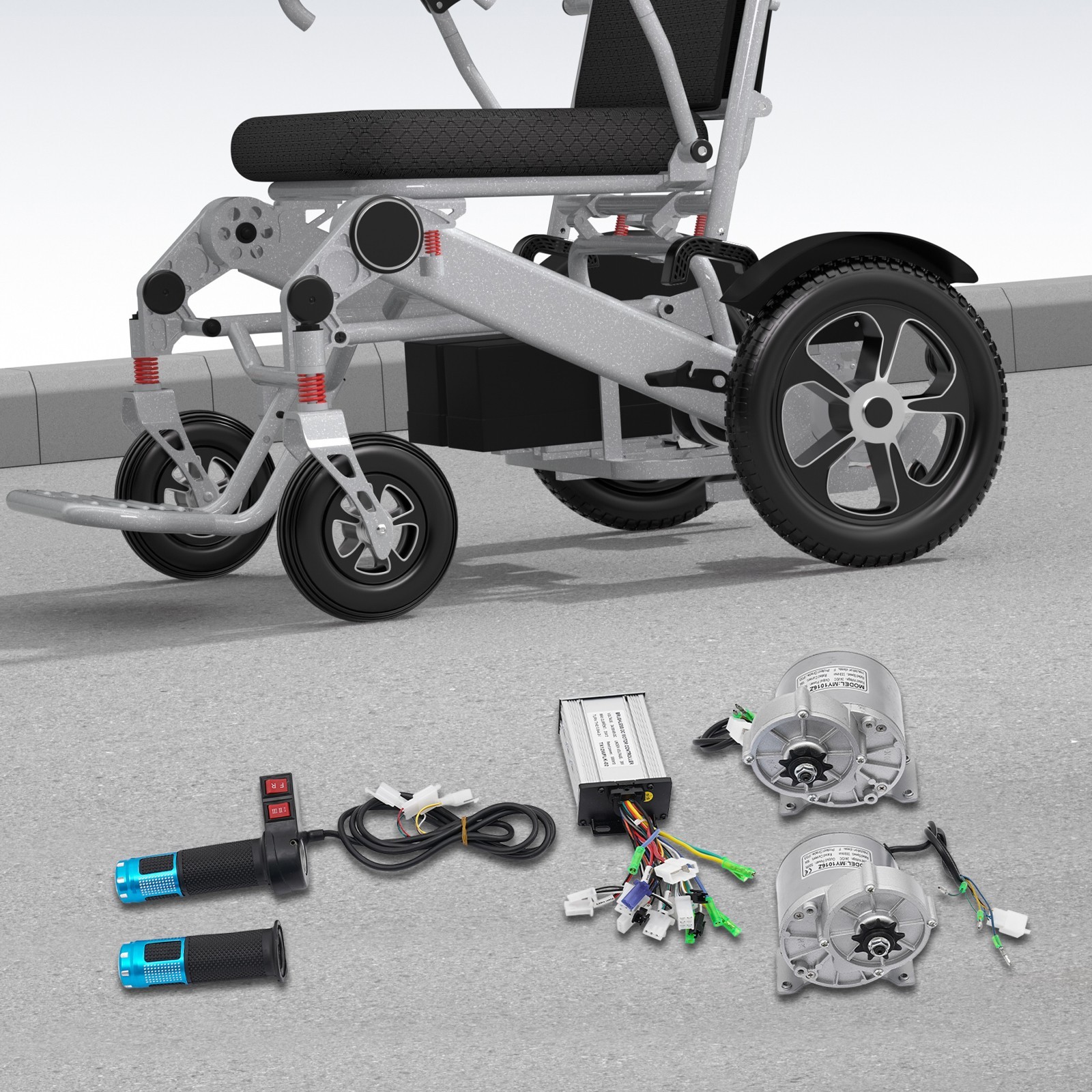 500W Electric Conversion Kit Electric Motor Controller W/ Reverse Throttle ?US
