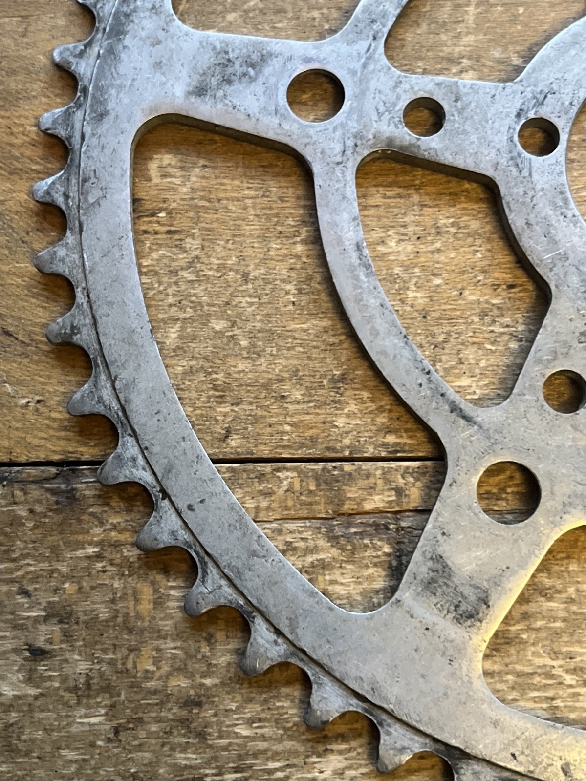 Vintage Nervar (?) 54 T Chain Ring 128 BCD 70s French Road Bike
