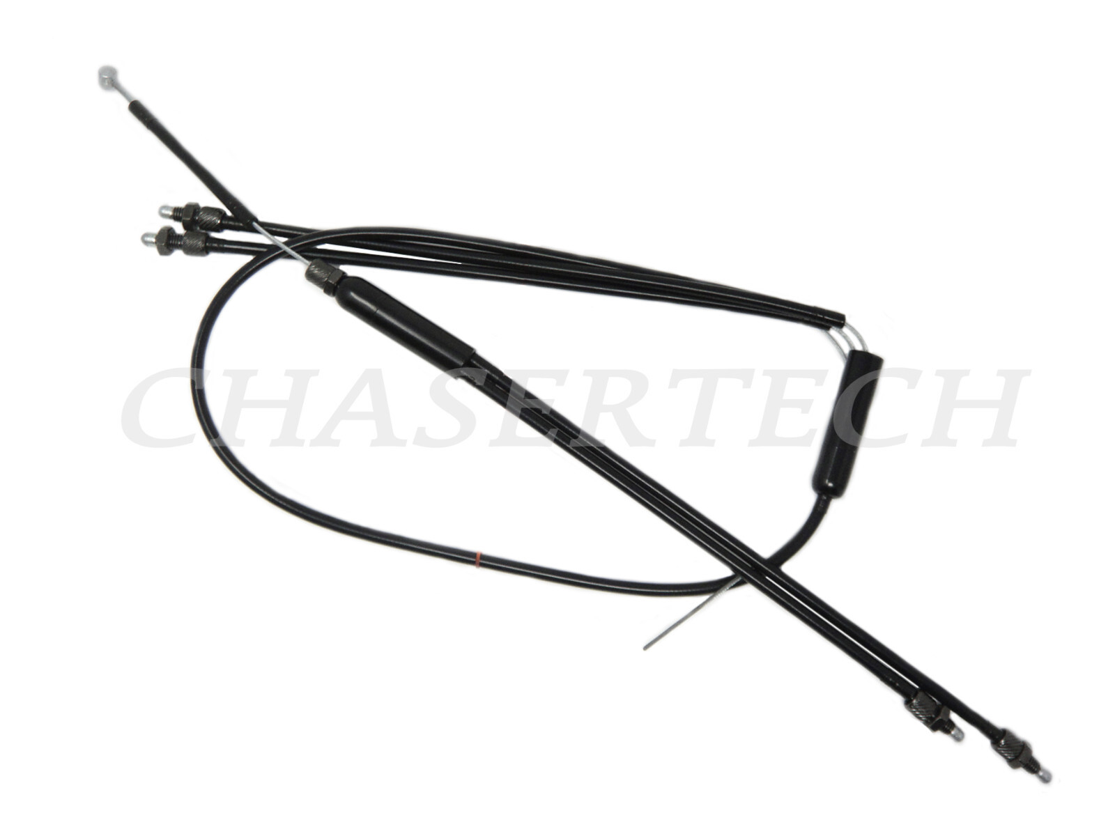 BMX Gyro Rotor Brake Cable / Housing Black Single Upper + Single Lower Set