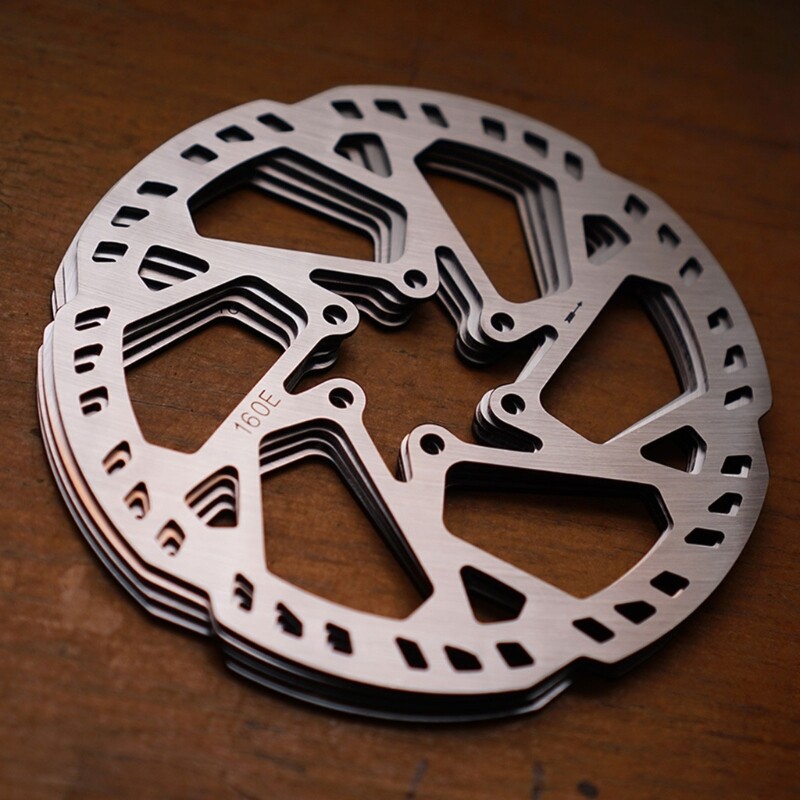 140/160/180/203/220mm Bicycles Disc Brake Rotor with Screws Easy to Install