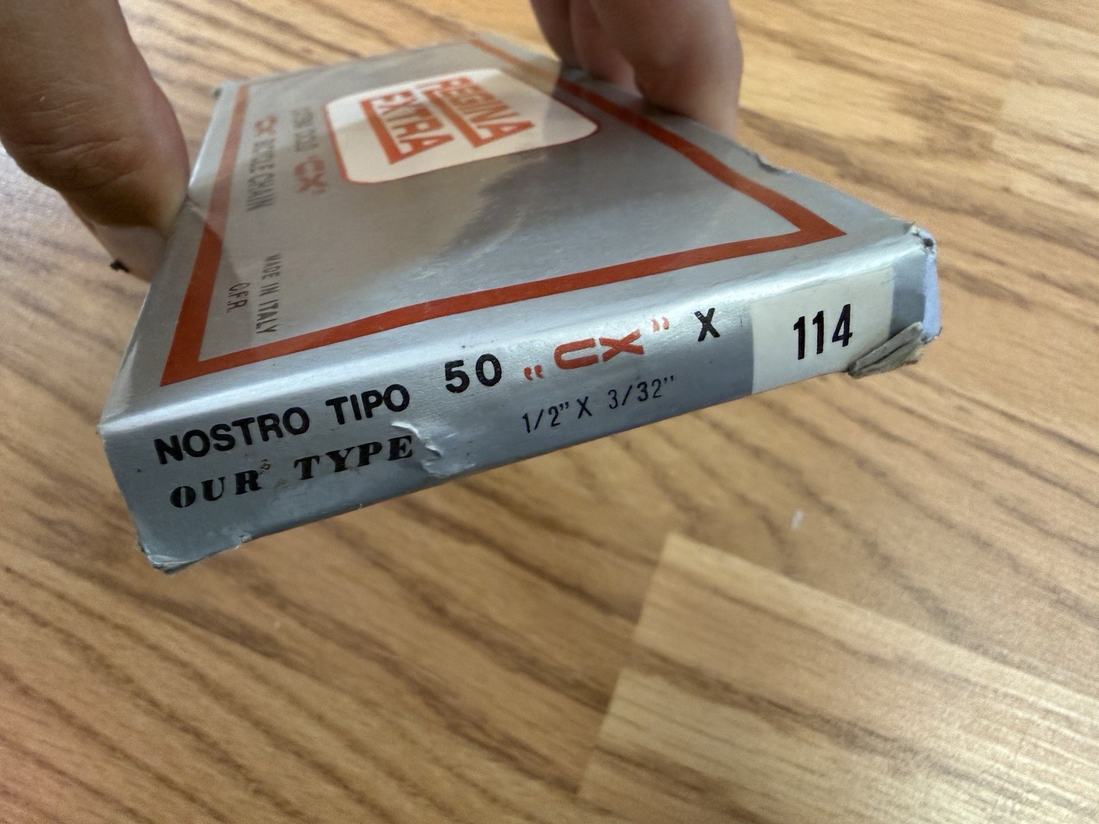 NOS Vintage Regina Extra Catena Ciclo CX Bike Chain 3/32”, New in Original Box