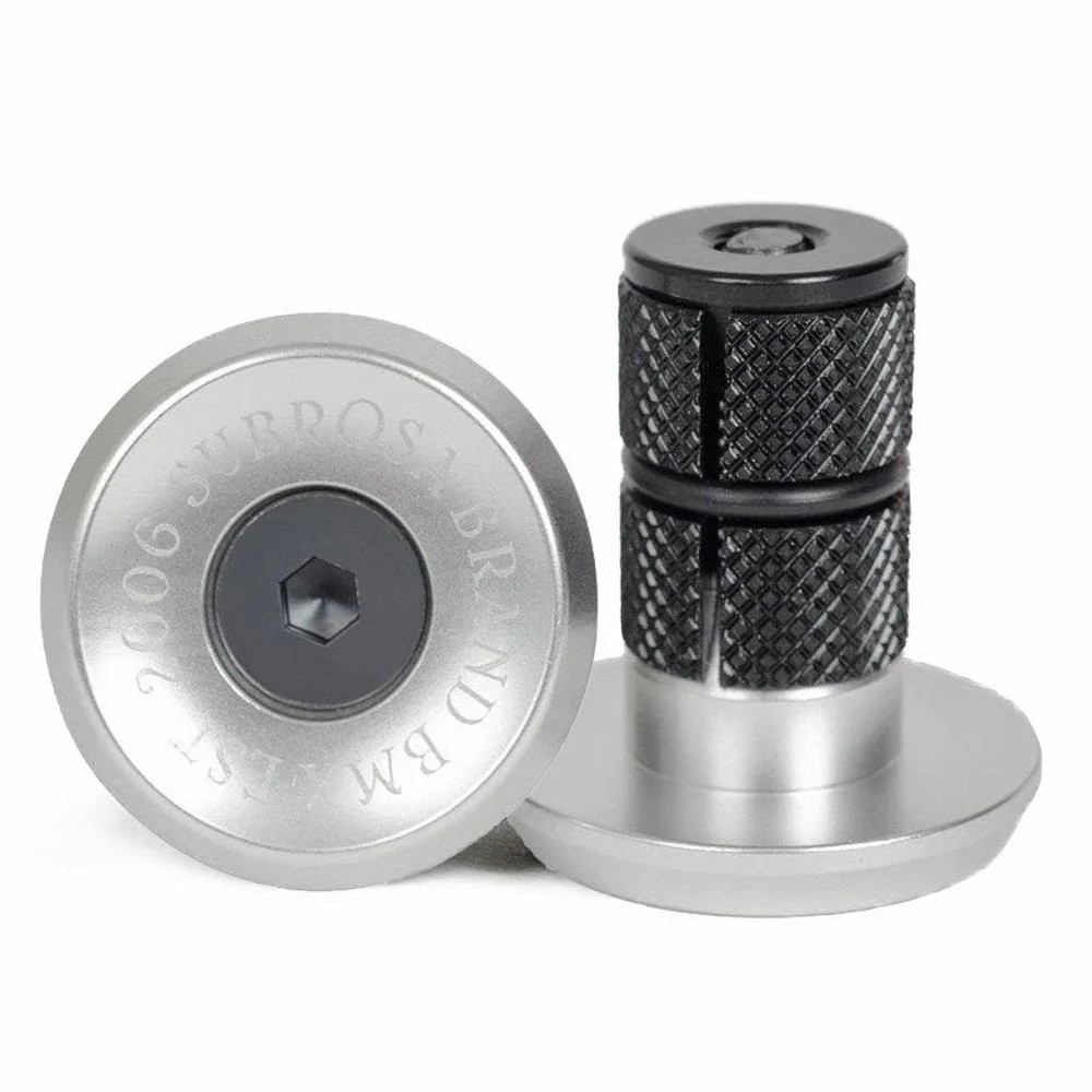 SUBROSA BITCHIN ALLOY BMX BAR ENDS PLUGS CULT SE HARO GT SHADOW SILVER NEW
