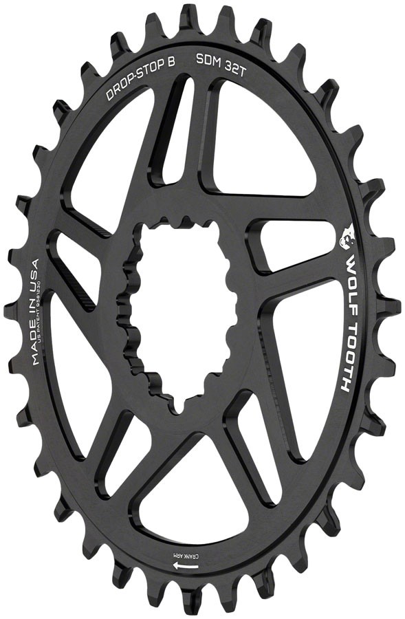 SRAM 3-Bolt Direct Mount Chainrings – Wolf Tooth Direct Mount Chainring – 36t,