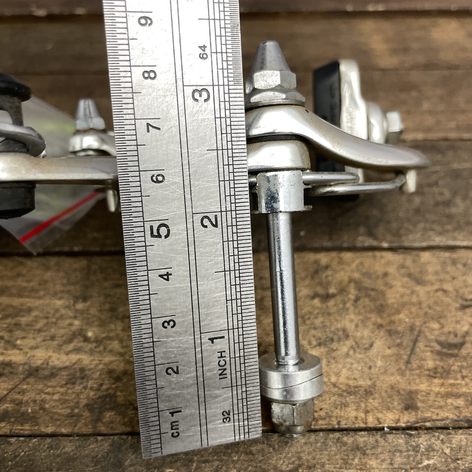Vintage Dia-Compe GX Caliper Brake Set 80s Pads F/R Road Bike Side Pull Nut