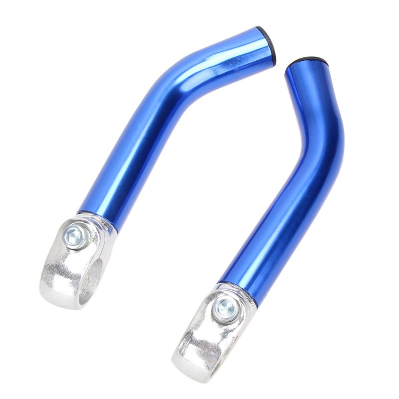 1Pair Alloy Bicycle Handlebar End Grips 22.2mm MTB Mountain Bike Handle Bar Ends