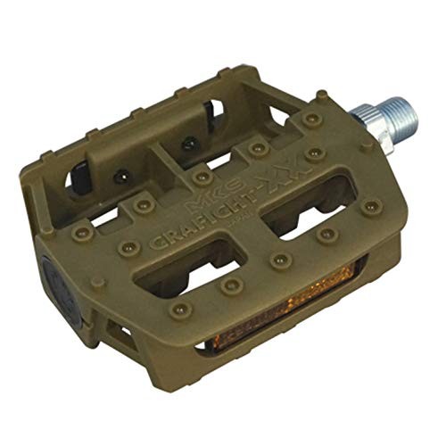 MKS (Mikashima Seisakusho) GRAFIGHT-XX Bicycle Pedal 9/16 Inch Core KhakiNEW