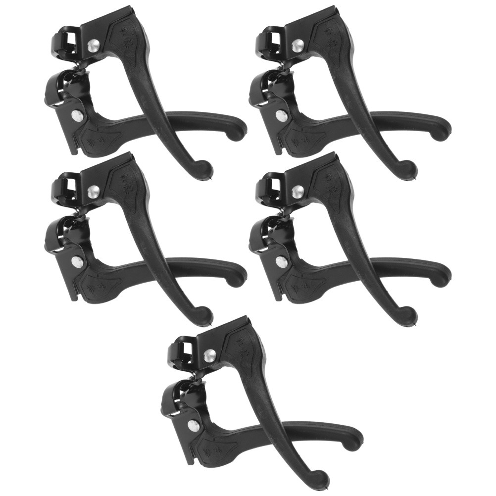 5 Pairs Kids Bike Brake Levers Lightweight Durable Metal Plastic Brake Handles