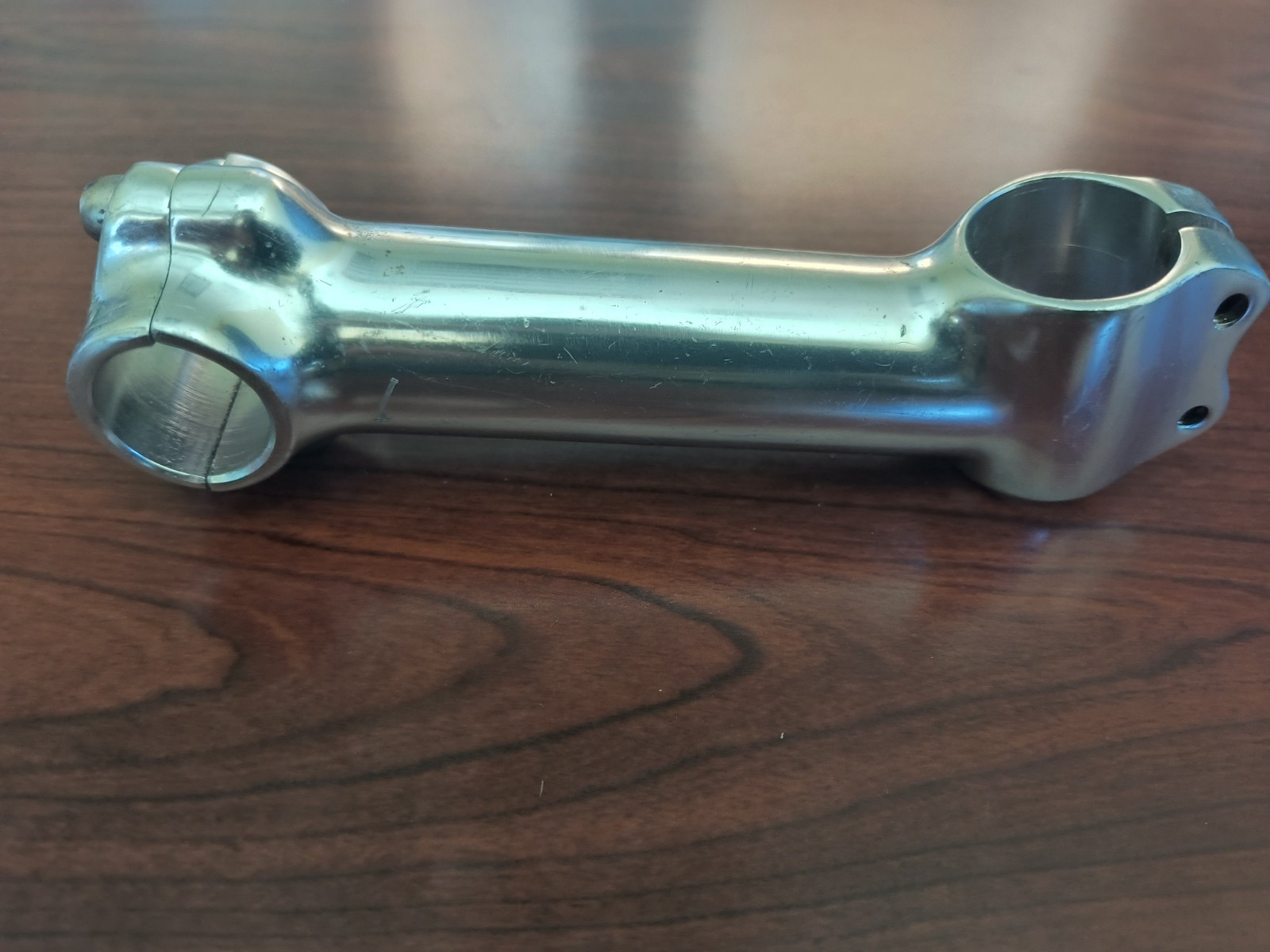 Vintage Specialized Threadless Stem, 130mm, 25.4mm, 1 1/8″, Silver/Chrome