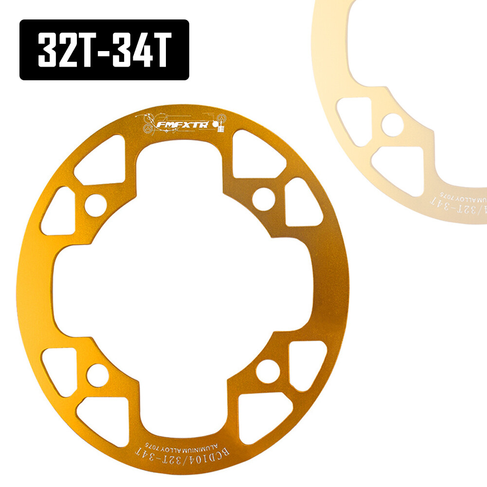 Aluminum Chainring Guard 104BCD 32-42T MTB Bike Crankset Sprockets Chainwheel