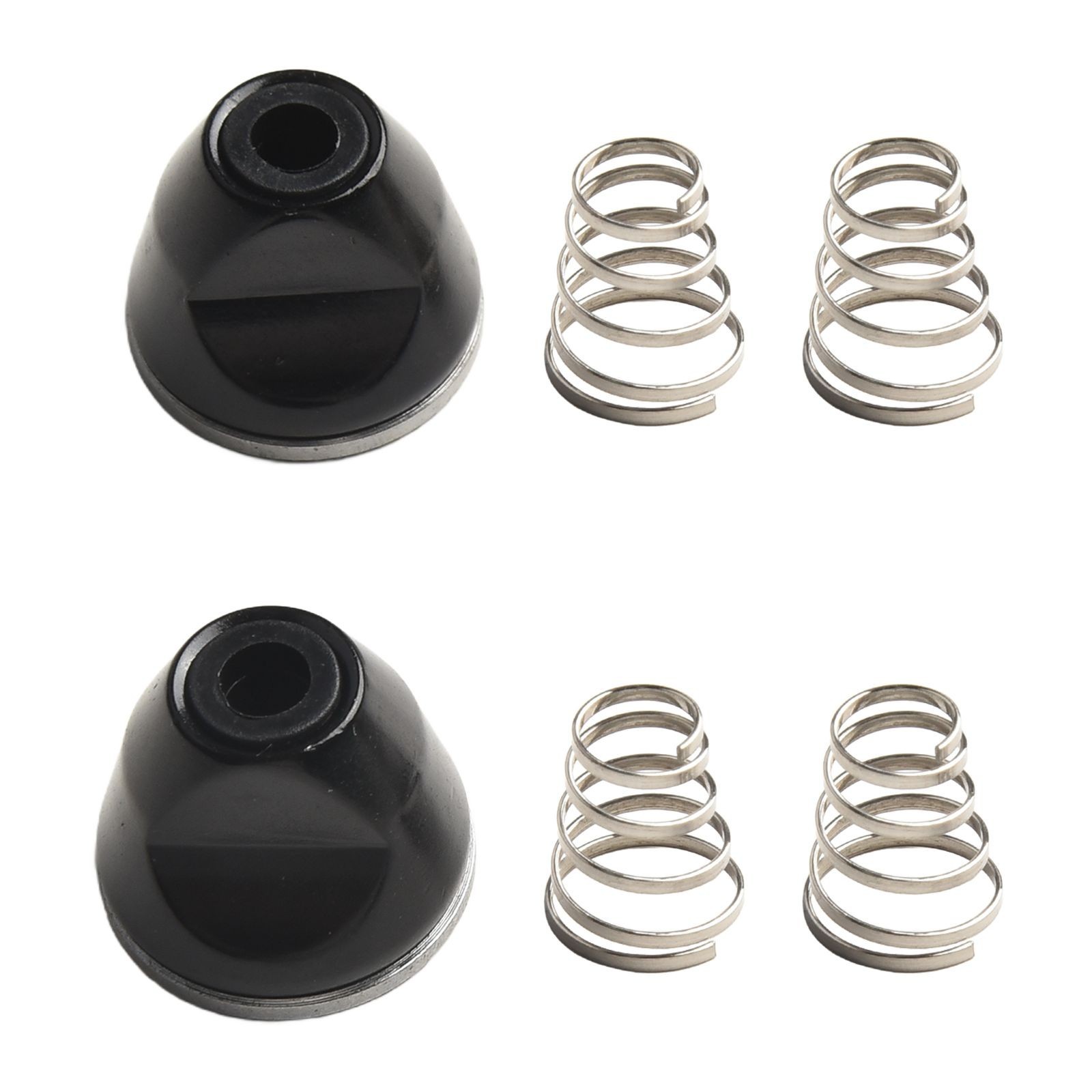 M5 NUT SPRING Wheel 4PCS Aluminum Alloy Axle Black Bolt Nut RELEASE SKEWER